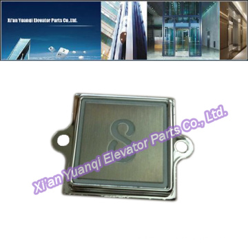 KONE Buttons Elevator Lift Spare Parts Stainless Steel Push Call Button Square Shape